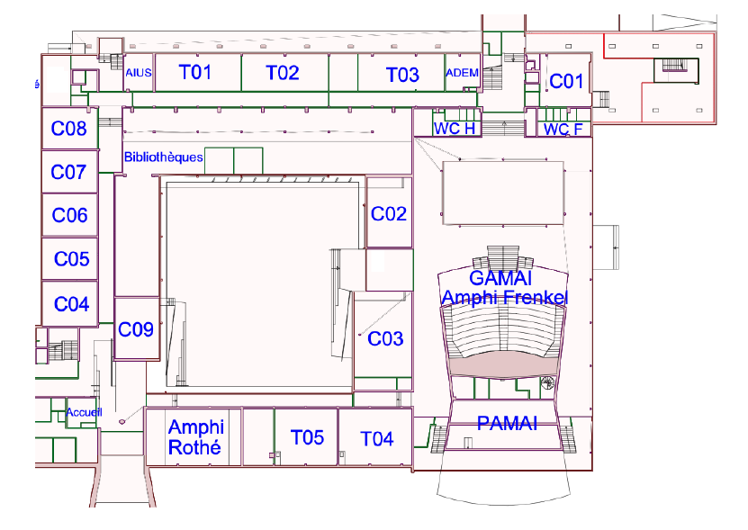 Plan de l'UFR